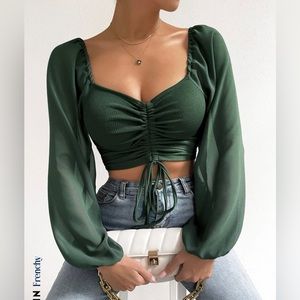 super cute shein crop top